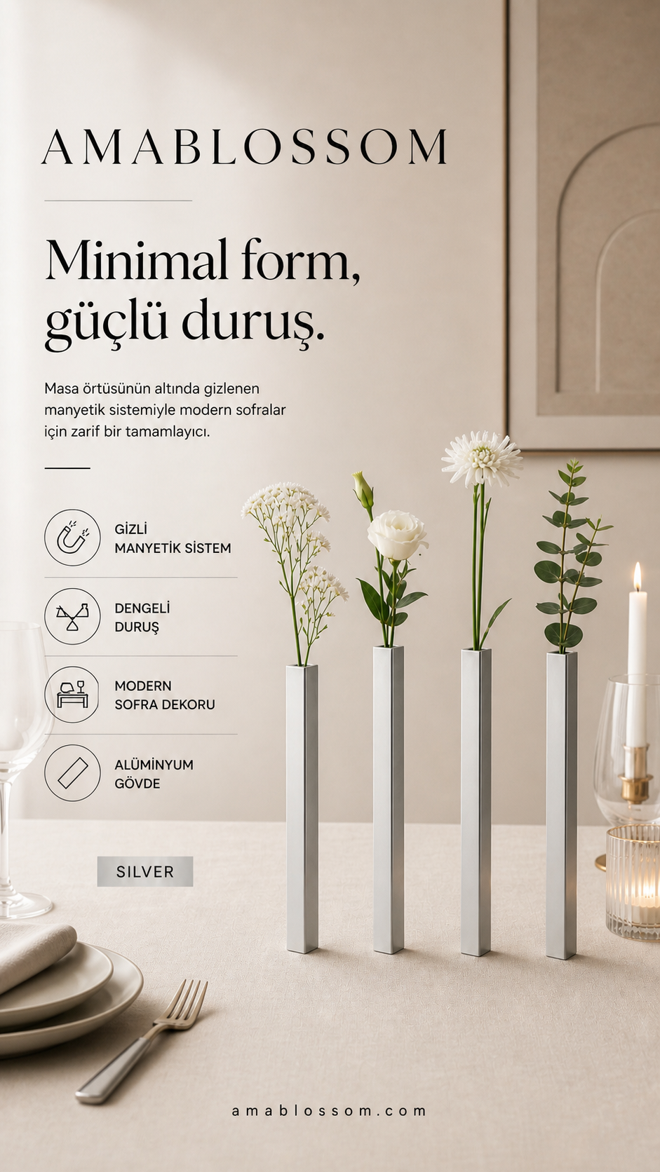 Masabloom Çubuk dekor